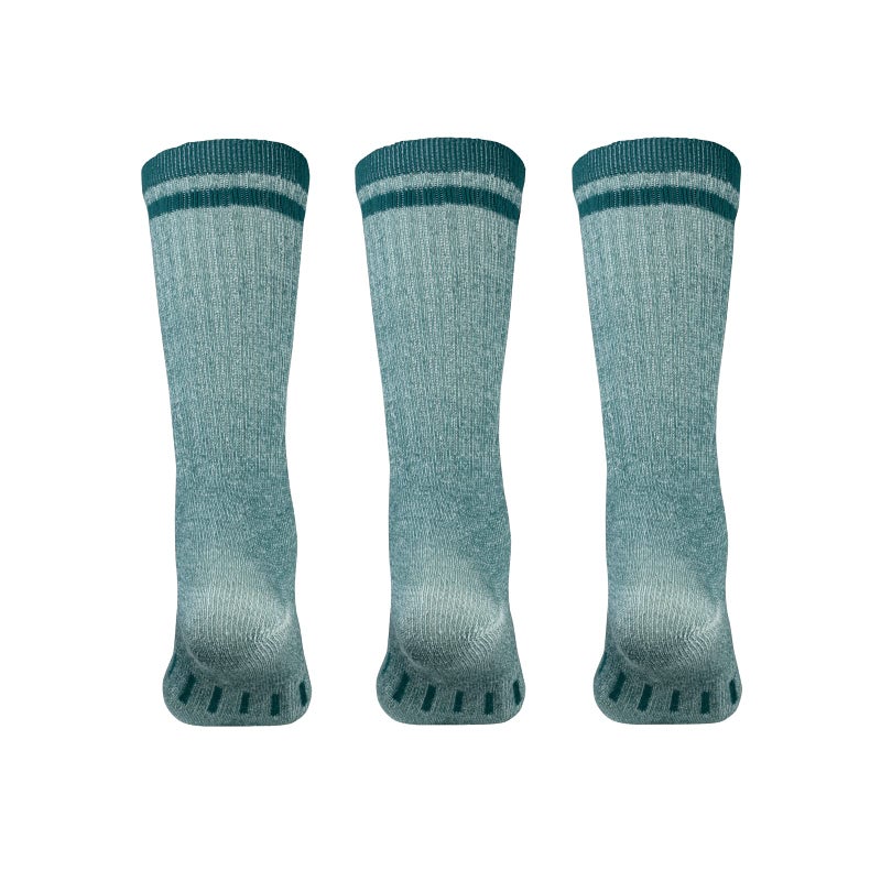 MERIWOOL Merino Wool Hiking Socks for Men and Women â€“ 3 Pairs Midweight Cushioned â€“ Warm n Breathable (X-Large, Green) - Image 2